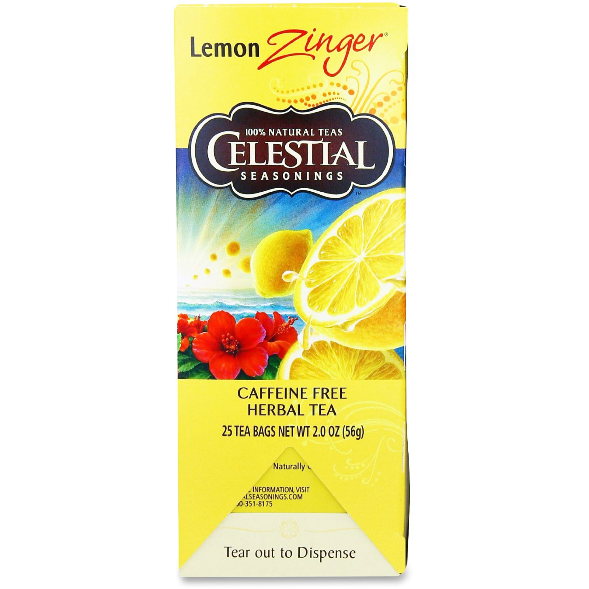 HainCelestial Lemon Zinger Herbal Tea