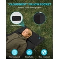 thumbnail image 5 of Gonex 1-Person Camping Tent with Cot, 350lbs 31.5" Wide Cots & Waterproof Tents Combo, Khaki, 5 of 13