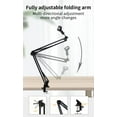 thumbnail image 6 of INTSUPERMAI Professional Mic Holder Metal Adjustable Desktop Microphone Suspension Scissor Arm Stand, 6 of 10
