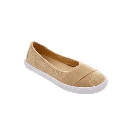

Comfortview Women s Wide Width The Jazlyn Slip-On Sneaker Sneaker