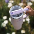thumbnail image 5 of Stanley Quencher H2.0 FlowState Stainless Steel Vacuum Insulated Tumbler with Lid and Straw - 40OZ Orchid, 5 of 5
