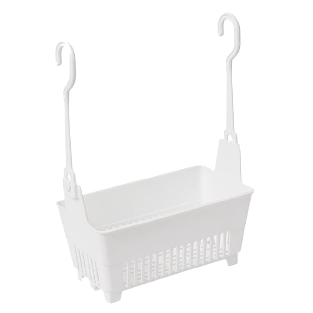 Cesta colgante para colgar en la pared Perfecl Doble Organizador de almacenamiento duradero 23 cm x 11,6 cm x 30 cm