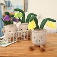 thumbnail image 2 of Juguete de peluche con forma de campanilla realista, en maceta, 25 cm, 2 of 4