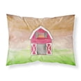 thumbnail image 1 of Carolines Treasures BB7409PILLOWCASE Barn Watercolor Fabric Standard Pillowcase, 1 of 2