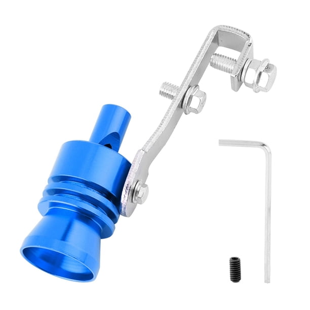 Tubo de escape Universal para coche, silbato Turbo para automóvil, ATV, SUV, accesorios para automóvil (azul) Jadeshay A
