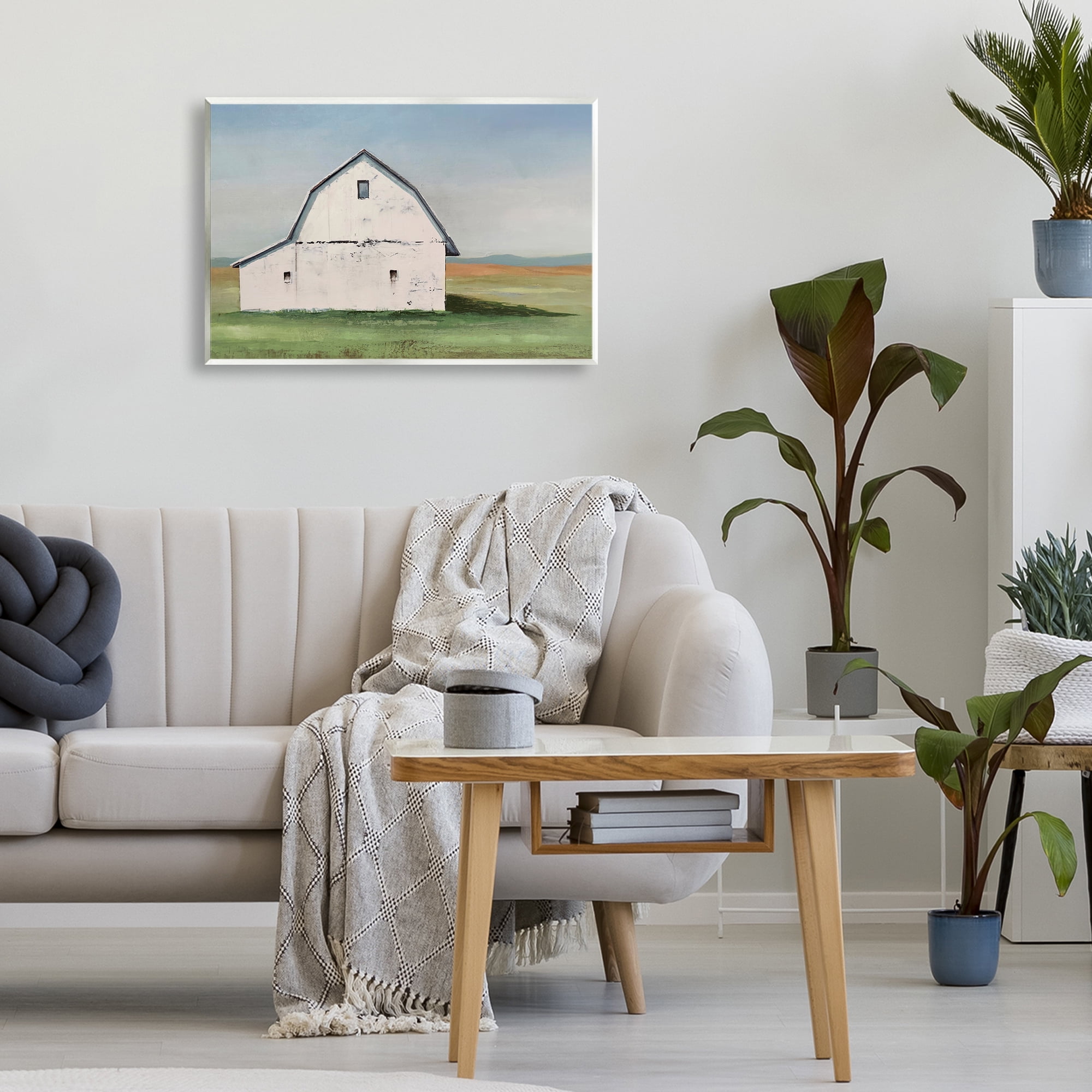 Stupell Industries Weathered and Wise Barn Wall Plaque Art, design by Max Maxx