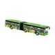 thumbnail image 4 of Autobús de aleación con retroceso, juguete de autobús articulado de dos piezas, juguete de autobús de aleación fundida a presión para verde, 4 of 9