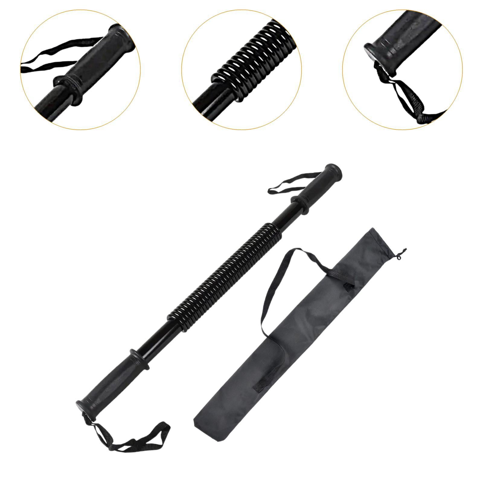 harayaa Power Twister Bar Chest Expander Chest Resistance Bar Home Gym for Women Men 40kg 61cm
