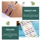 thumbnail image 2 of 12 piezas Pulsera de cuentas Evil Oye Ajustable Azul Brazalete de protección de pulseras de cuerda del ojo mal, 2 of 6