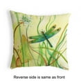 thumbnail image 4 of Betsy Drake NC187 Coussin 18 x 18 Po. Betsys Libellule Sans Cordon, 4 of 4