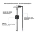 thumbnail image 5 of 52MM Fuel Level Gauge With Alarm+Stainless Steel Fuel Level Sensor 100-600mm Fit Gasoline Diesel Boat Car ,High Sensitivity & Precision, 5 of 5