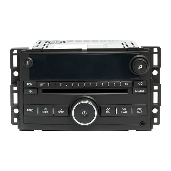 Restored 2008 Chevrolet HHR AM FM Radio Aux Port Single Disc CD MP3 Player 15951996 (Refurbished)