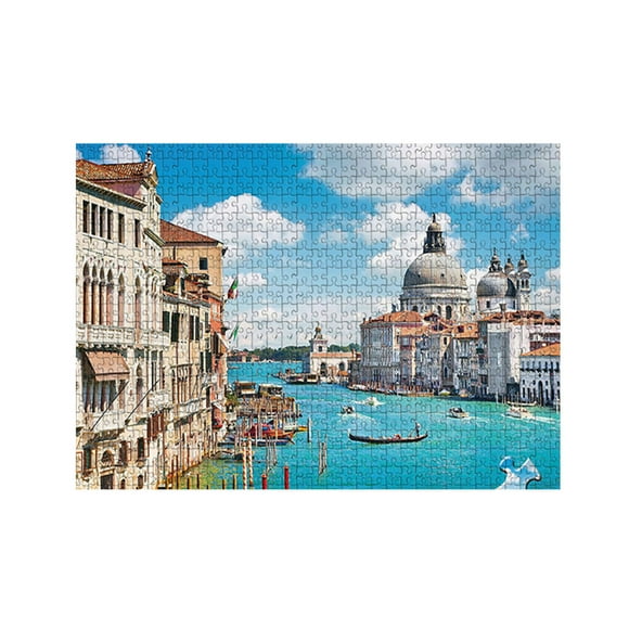 jovati 1000 Large Adult And Childrens Puzzle Festival Gift Virtual Puzzle Christmas