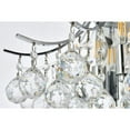 thumbnail image 6 of Elegant Lighting Toureg 16" 6 Light Royal Crystal Wall Sconce, 6 of 8