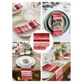 thumbnail image 3 of Red Ombre Cloth Napkins Set of 4 Reusable Dinner Napkins, Modern Abstract Art Farmhouse Cocktail Napkin Washable Table Napkins for Wedding/Holiday Party/Baby Shower 20"x20", 3 of 7