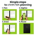 thumbnail image 2 of Rocketbook Reusable Flex Planner - Daily, Weekly, Monthly, Annual Executive Size Black, 2 of 8
