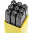 thumbnail image 4 of Number Metal Stamp Set, 3/16" 5mm, Digital 0 to 9, Numbers Punch Set Wood Leather Steel Punch Tool Leather Craft Stamp, 4 of 4
