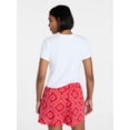 thumbnail image 3 of No Boundaries Graphic Baby Sleep Tee with Short Sleeves, Women's XS-XXL, 3 of 5