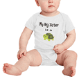 thumbnail image 2 of My Big Sister Is A Turtle Cute Baby Clothing Boy Girl, 2 of 5