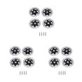thumbnail image 1 of Vogacara 4 Uds. Disco de freno RC Cars llanta de rueda de Metal pinza de neumático modelo de Control remoto coche de carreras en piezas de carretera para Negro 3piezas Vogacara CBP190623, 1 of 6