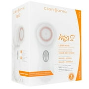 Clarisonic Mia 2 Facial Cleansing Brush System with Two Sonic Speeds - White