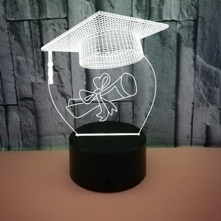 

Wekity 3D illusion night light USB powered 7-color LED light suitable for children s gift bedroom decoration