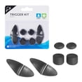 thumbnail image 2 of Juego de tapas protectoras de botones de silicona L2 R2 8 en 1 Reemplazo para Playstation 5 PS5 Game Controller Monstrate EL000577-00, 2 of 2