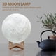 thumbnail image 5 of 3D Printing Moon Light Lunar Night Lamp Yellow and Cool White Dimmable Touch Control for Home Decorative Light for Baby Kids, 5 of 5