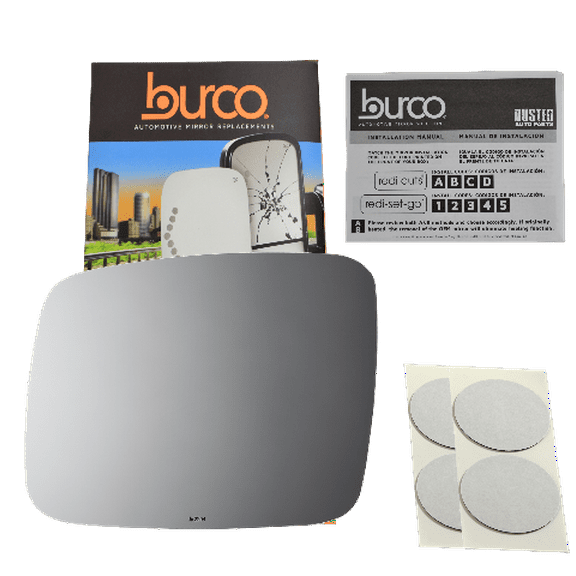 Burco 2294 Driver Side Replacement Mirror Glass For 92-03 Volkswagen EuroVan