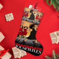 thumbnail image 4 of Desperate Housewives-theme Christmas Stockings，Fine white linen for Stairs Fireplace Hanging Xmas Home Decor Christmas gift17.7"X12.6"(45cm×32cm), 4 of 5