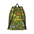 thumbnail image 2 of Naloa Camping 1 Canvas Backpack for Men Women Rucksack Casual Travel Daypack College Tote Satchel Bookbag for Teens-Medium, 2 of 7