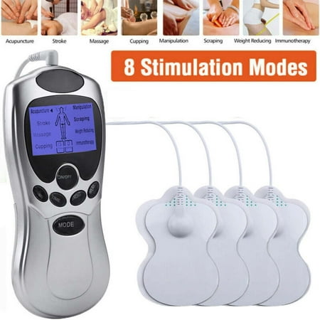 CAMOTUSE Electric Pulse Massager Unit Muscle Stimulator Mach - TENS Unit by WIKCOVER
