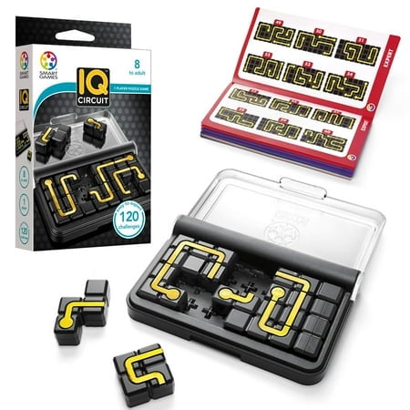 Smartgames Jeu de Voyage Portable Iq Circuit avec 120 Défis pour 8 Ans et Plus