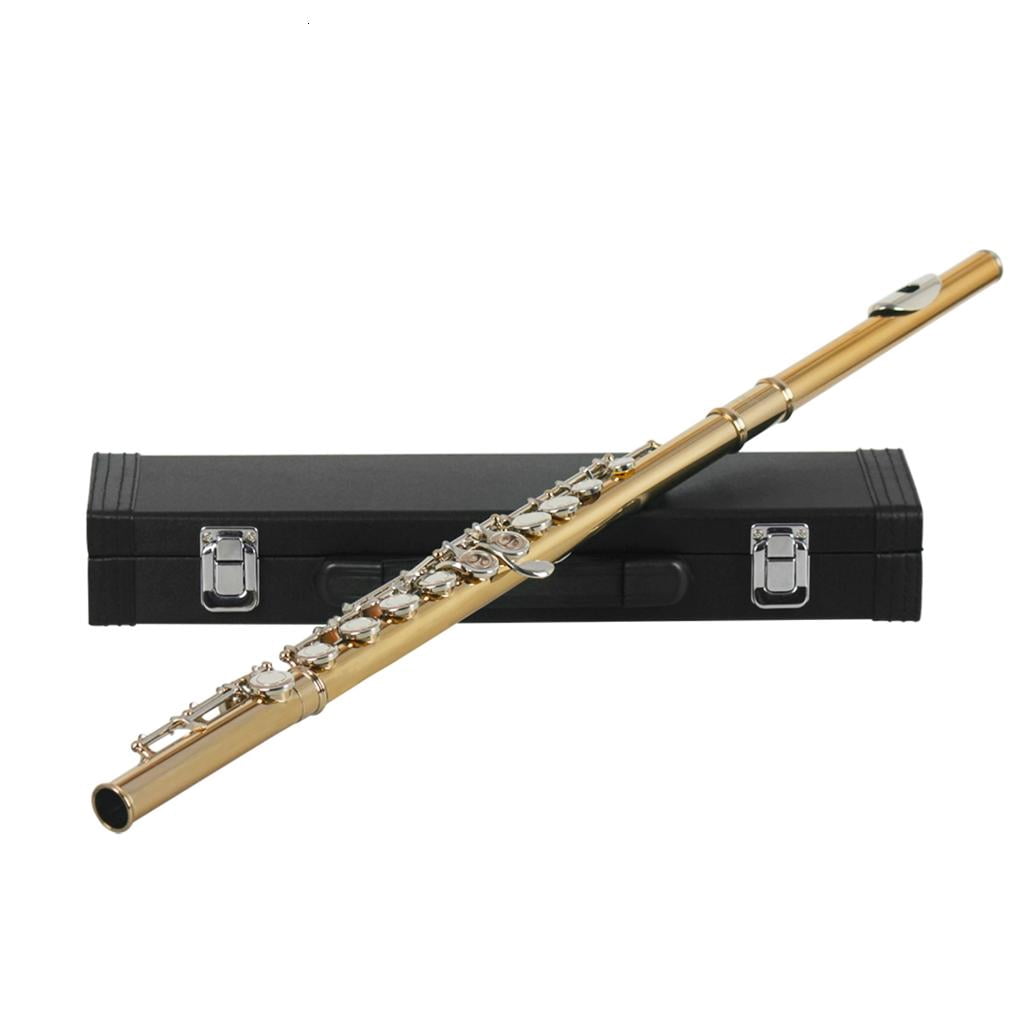 SDFGTstore 16 Closed Holes Flute C Key Flute Concert Performances Flute Woodwind Instrument