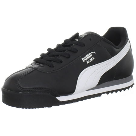 PUMA - Puma 354259-01: Roma Basic J Black/White Classic Running Sneaker ...