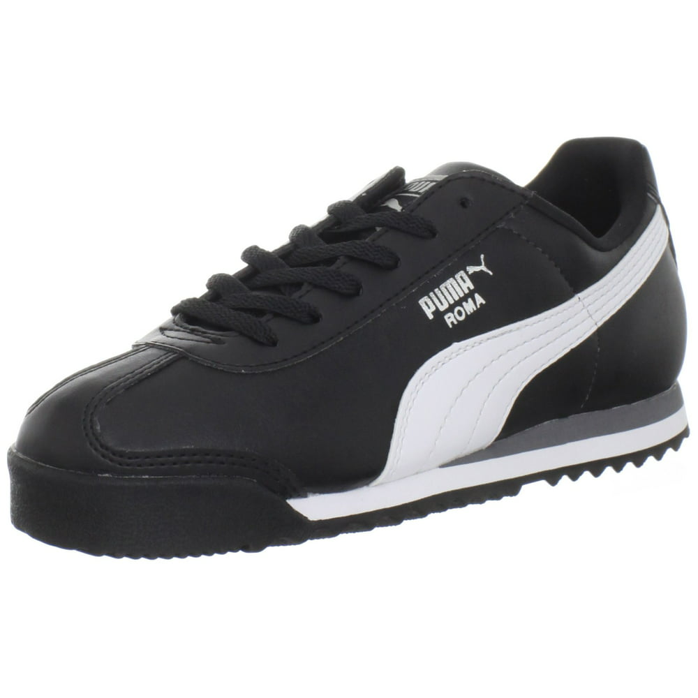PUMA - puma 354259-01: roma basic j black/white classic running shoes ...