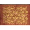 thumbnail image 1 of Ahgly Company Indoor Rectangle Oriental Brown Industrial Area Rugs, 7' x 9', 1 of 4