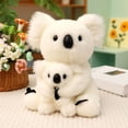 thumbnail image 4 of Koala Bear Plush Toy Set - 11 Inch Mama Holding Baby Stuffed Animal - Super Soft Plush Doll for Nursery Decor, Gifts & Animal Lovers, 4 of 9