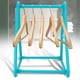 thumbnail image 5 of Perchero de almacenamiento para secadora, organizador desmontable y que ahorra espacio, color verde, 5 of 8