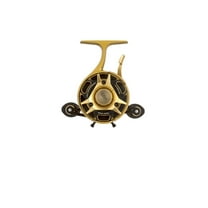 13 FISHING - Freefall Carbon - Inline Ice Fishing Reel - 10th Anniversary Trick Shop Edition - 2.5:1 Gear Ratio - RH Retrieve - BBCFFWTS10A-2.5-RH…