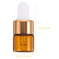 thumbnail image 2 of MasteelfCA 30pcs 1ml Portable Glass Dropper Bottle Mini Essential Oil Dropper Bottle, 2 of 7