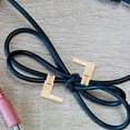 thumbnail image 4 of 2pcs Right Angle Speakers  Connectors 90 Degree Banana Plugs L Shaped Adapters, 4 of 6
