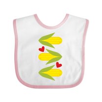 Inktastic Corn Lover Corn on the Cob Boys or Girls Baby Bib