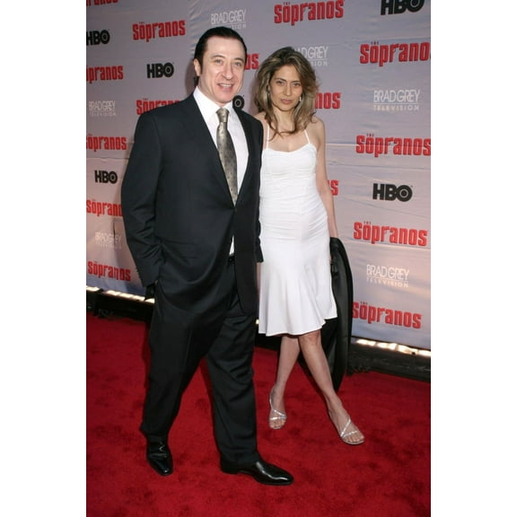 Frederico Castelluccio Maria Angelica At Arrivals For Hbo'S The Sopranos World Premiere Screening Radio City Music