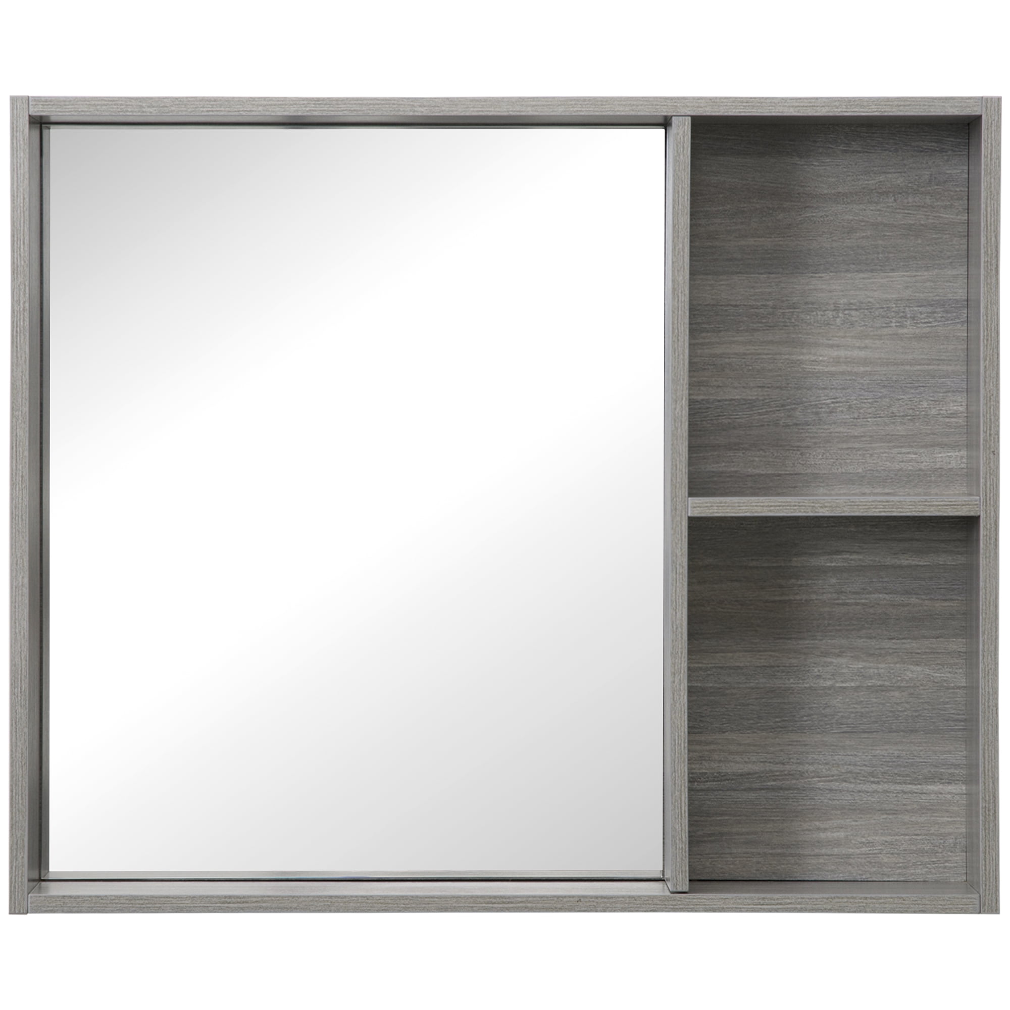 Kleankin Armoire Murale De Salle De Bain, Armoire à Pharmacie Murale