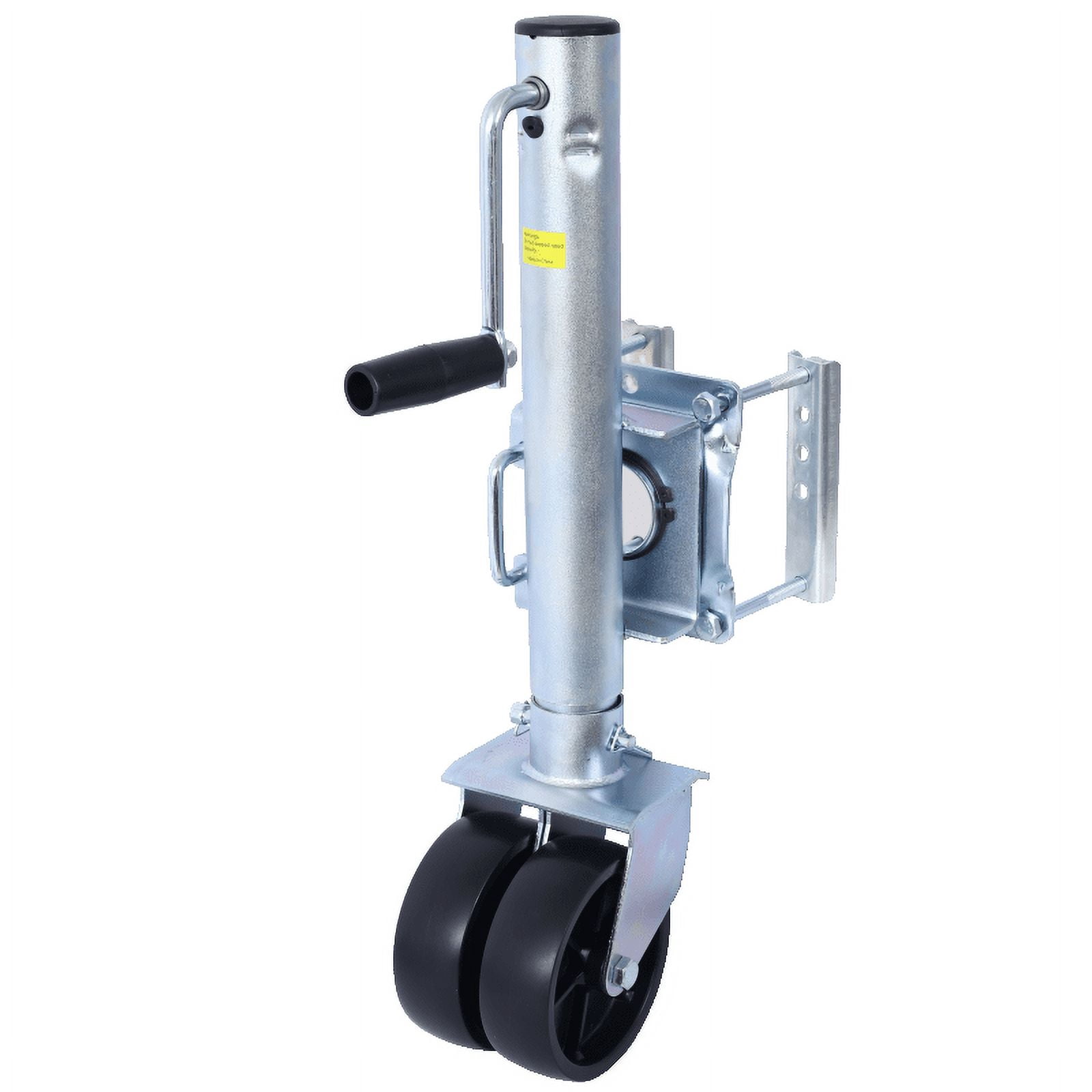 【LuckyNote】Trailer Jack, Boat Trailer Jack 34.5 in, Bolt-on Trailer Tongue Jack Weight Capacity 1500 lb, with PP Wheels and Handle for Lifting RV Trailer, Horse Trailer, Utility Trailer