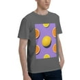 thumbnail image 2 of Bingfone Yellow Lemon And Orange Men'S Loose Fit Short-Sleeve Pocket T-Shirt, 2 of 7
