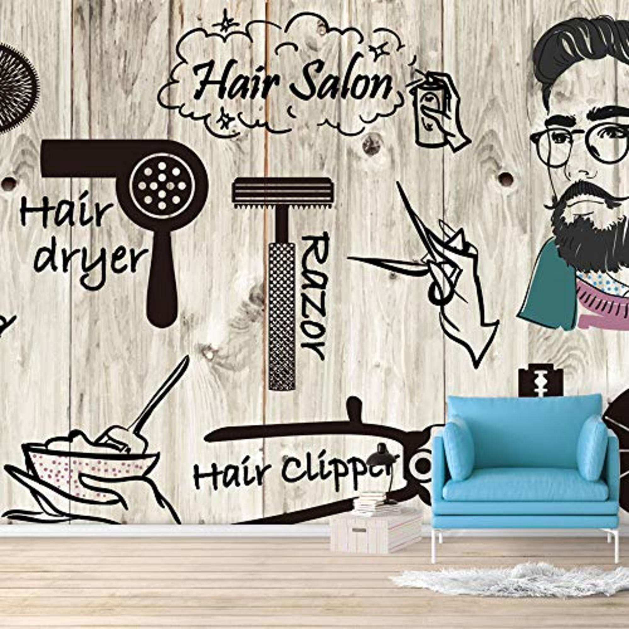 IDEA4WALL 4pcs Abstract Banksy Street Art Peel and Stick Wallpaper Removable Wall Murals Large Wall Stickers for Home Decoration, 66"x24"