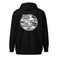 thumbnail image 2 of Santa Cruz Surf Shop Surf City Mens Zip Hoodie, 2 of 8