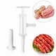 thumbnail image 3 of Máquina para hacer salchichas manual con embudo para intestinos de cerdo y embudo para intestinos de cordero, embutidora de salchichas de carne, embutidora manual para salami, 3 of 5